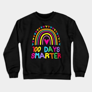 100 Days Smarter Rainbow Crewneck Sweatshirt